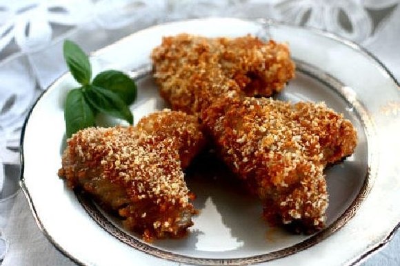 Foto de la receta de alas de pollo asadas con miel Receta de alas de pollo asadas con miel