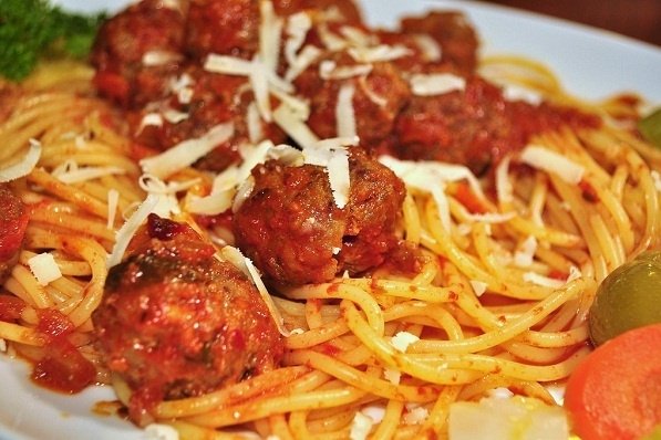 Foto de la receta de albóndigas con queso Receta de albóndigas con queso