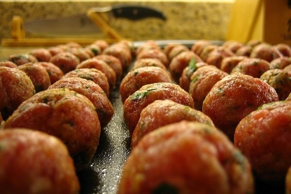 Foto de la receta de albóndigas con verduras Receta de albóndigas con verduras