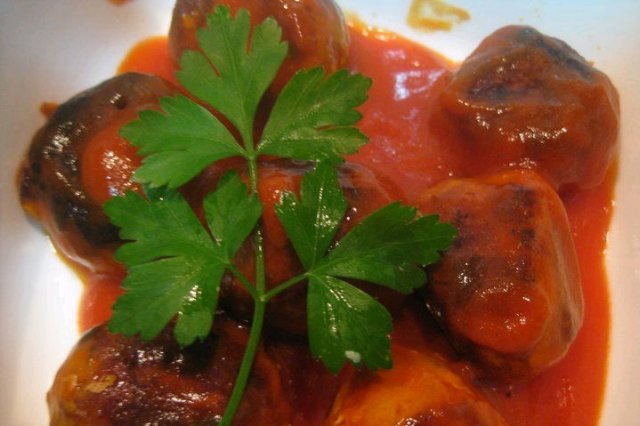 Foto de la receta de albóndigas de atún fresco Receta de albóndigas de atún fresco