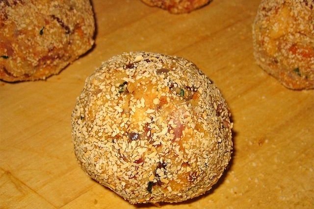 Foto de la receta de albóndigas de choco Receta de albóndigas de choco