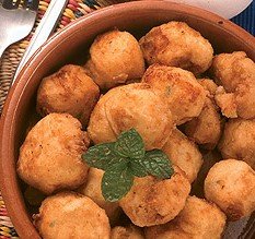 Foto de la receta de albóndigas de garbanzos Receta de albóndigas de garbanzos
