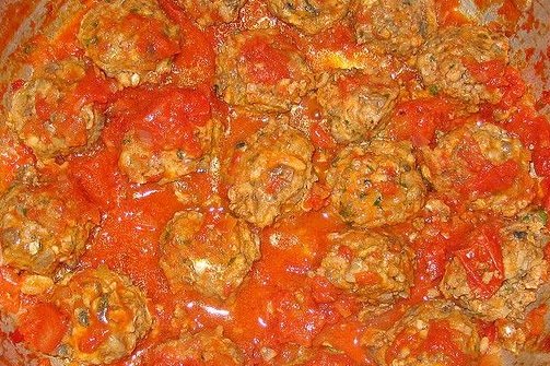 Foto de la receta de albóndigas de pescado en salsa Receta de albóndigas de pescado en salsa