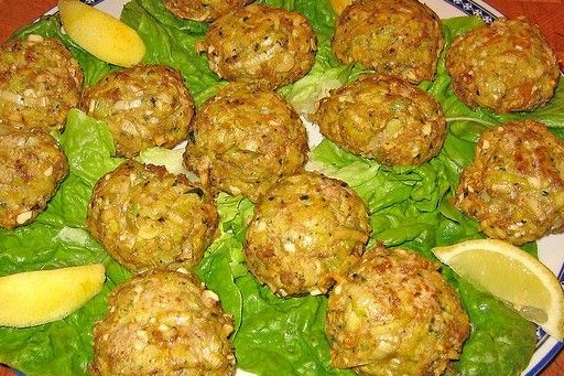 Foto de la receta de albóndigas de pescado Receta de albóndigas de pescado