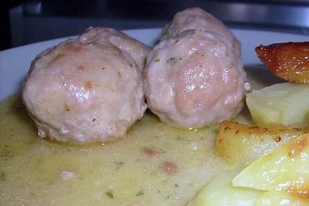 Foto de la receta de albóndigas de pollo en thermomix Receta de albóndigas de pollo en thermomix