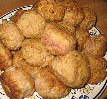 Foto de la receta de albóndigas de ternera y jamón Receta de albóndigas de ternera y jamón