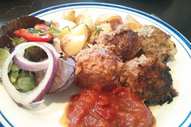 Foto de la receta de albóndigas de ternera Receta de albóndigas de ternera