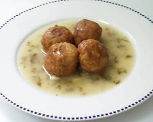 Foto de la receta de albóndigas de tofu Receta de albóndigas de tofu