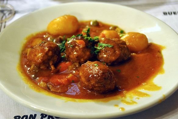 Foto de la receta de albóndigas en chipotle Receta de albóndigas en chipotle