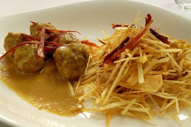 Foto de la receta de albóndigas en salsa Receta de albóndigas en salsa