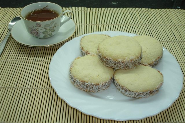 Foto de la receta de alfajores de maicena Receta de alfajores de maicena