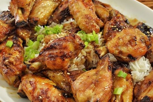 Foto de la receta de alitas con miel Receta de alitas con miel