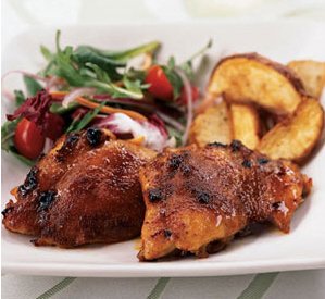 Foto de la receta de alitas de pollo a la miel con soja Receta de alitas de pollo a la miel con soja