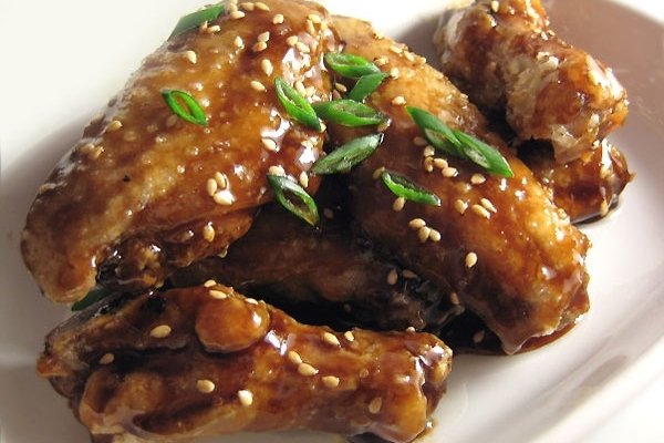 Foto de la receta de alitas de pollo a la miel Receta de alitas de pollo a la miel