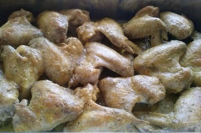 Foto de la receta de alitas de pollo al curry Receta de alitas de pollo al curry