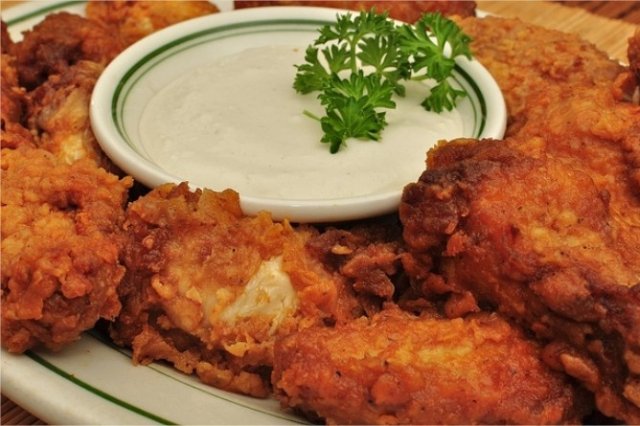 Foto de la receta de alitas de pollo crocantes Receta de alitas de pollo crocantes