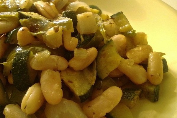 Foto de la receta de alubias blancas Receta de alubias blancas