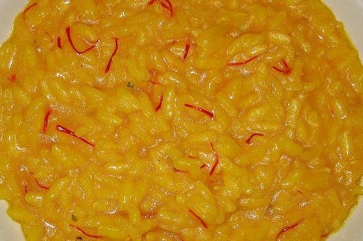 Foto de la receta de arroz con azafrán Receta de arroz con azafrán