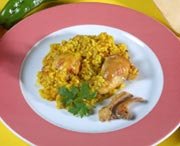 Foto de la receta de arroz con conejo Receta de arroz con conejo