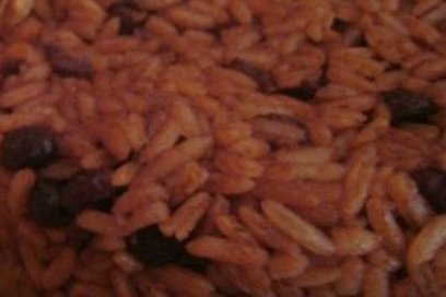 Foto de la receta de arroz con frijoles Receta de arroz con frijoles