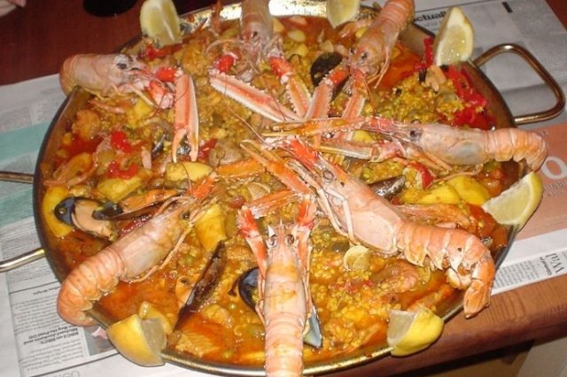 Foto de la receta de arroz con marisco Receta de arroz con marisco