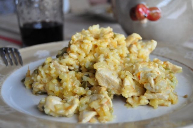 Foto de la receta de arroz con pollo Receta de arroz con pollo
