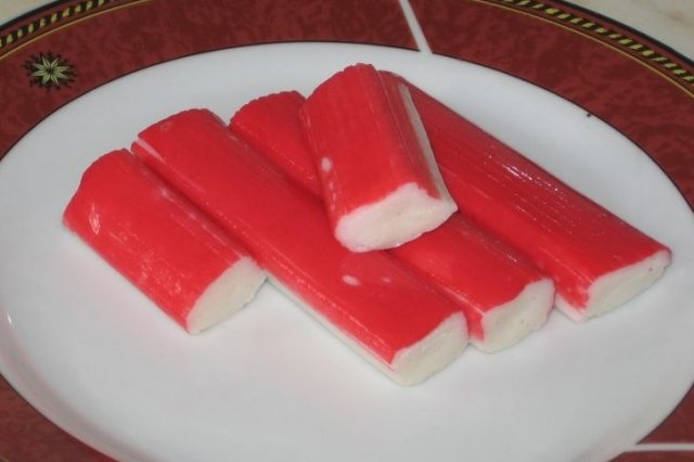 Foto de la receta de arroz con surimi Receta de arroz con surimi