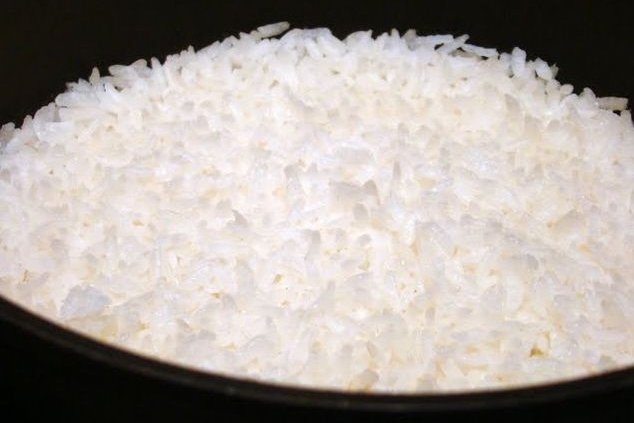 Foto de la receta de arroz japonés cocido Receta de arroz japonés cocido