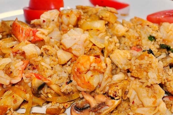 Foto de la receta de arroz thai Receta de arroz thai