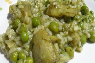Foto de la receta de arroz verde Receta de arroz verde