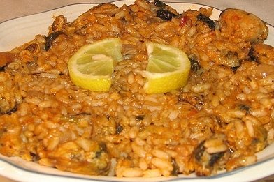 Foto de la receta de arroz y mejillones Receta de arroz y mejillones