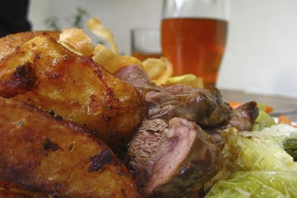 Foto de la receta de asado de carne con patatas Receta de asado de carne con patatas