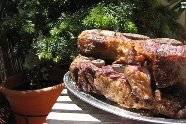 Foto de la receta de asado de tira a la barbacoa Receta de asado de tira a la barbacoa