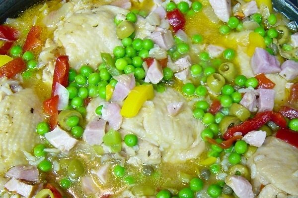 Foto de la receta de asopao de pollo Receta de asopao de pollo