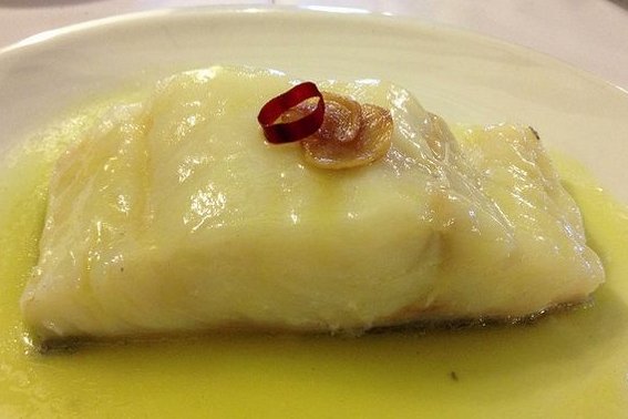 Foto de la receta de bacalao al pil pil Receta de bacalao al pil pil
