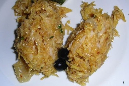 Foto de la receta de bacalao dourado Receta de bacalao dourado