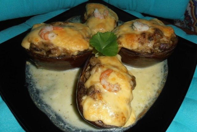 Foto de la receta de berenjenas a la crema Receta de berenjenas a la crema