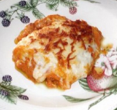 Foto de la receta de berenjenas a la napolitana Receta de berenjenas a la napolitana