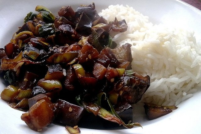 Foto de la receta de berenjenas asadas Receta de berenjenas asadas