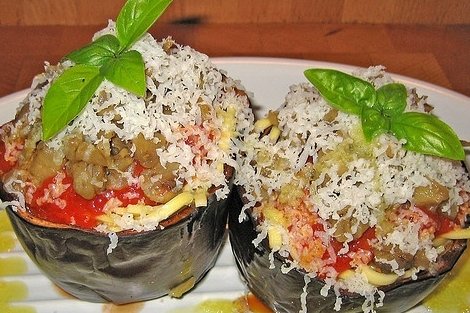 Foto de la receta de berenjenas con bechamel Receta de berenjenas con bechamel