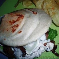 Foto de la receta de bocadillos de pan de pita Receta de bocadillos de pan de pita