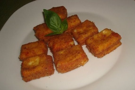 Foto de la receta de bocaditos de queso y jamón Receta de bocaditos de queso y jamón