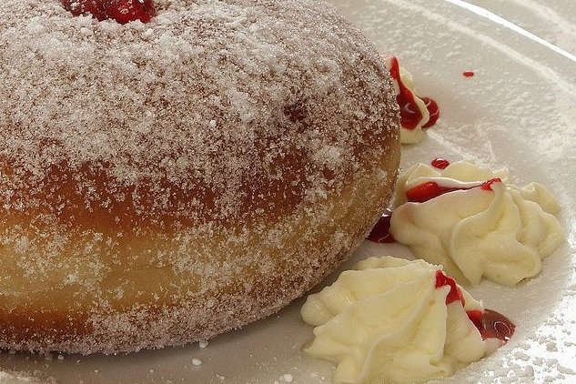 Foto de la receta de bombas rellenas Receta de bombas rellenas