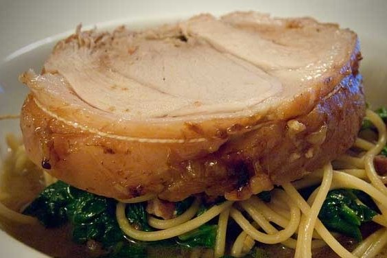 Foto de la receta de bondiola de cerdo agridulce Receta de bondiola de cerdo agridulce
