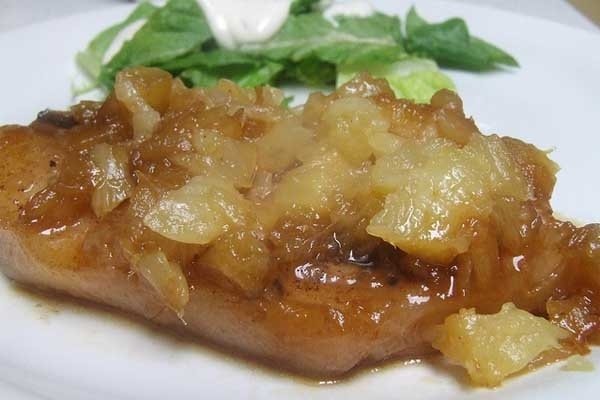 Foto de la receta de bondiola de cerdo al disco Receta de bondiola de cerdo al disco