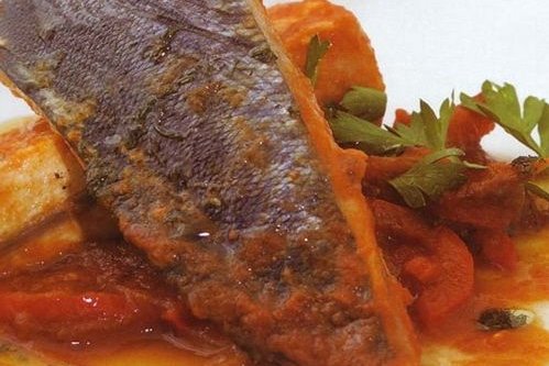 Foto de la receta de bonito con tomate Receta de bonito con tomate