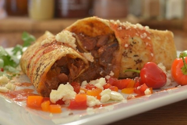 Foto de la receta de burritos de carne Receta de burritos de carne