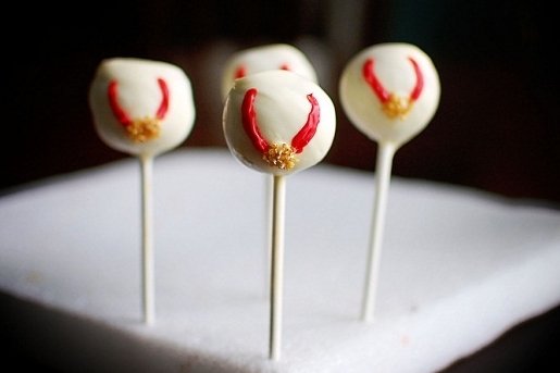 Foto de la receta de cake pops Receta de cake pops