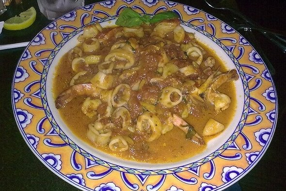 Foto de la receta de calamares con arroz Receta de calamares con arroz