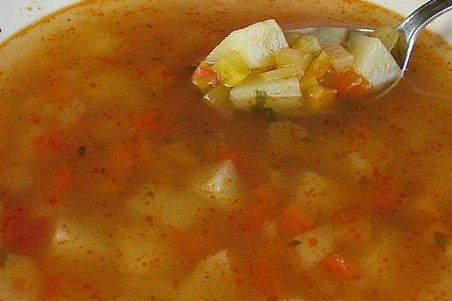 Foto de la receta de caldo de congrio Receta de caldo de congrio